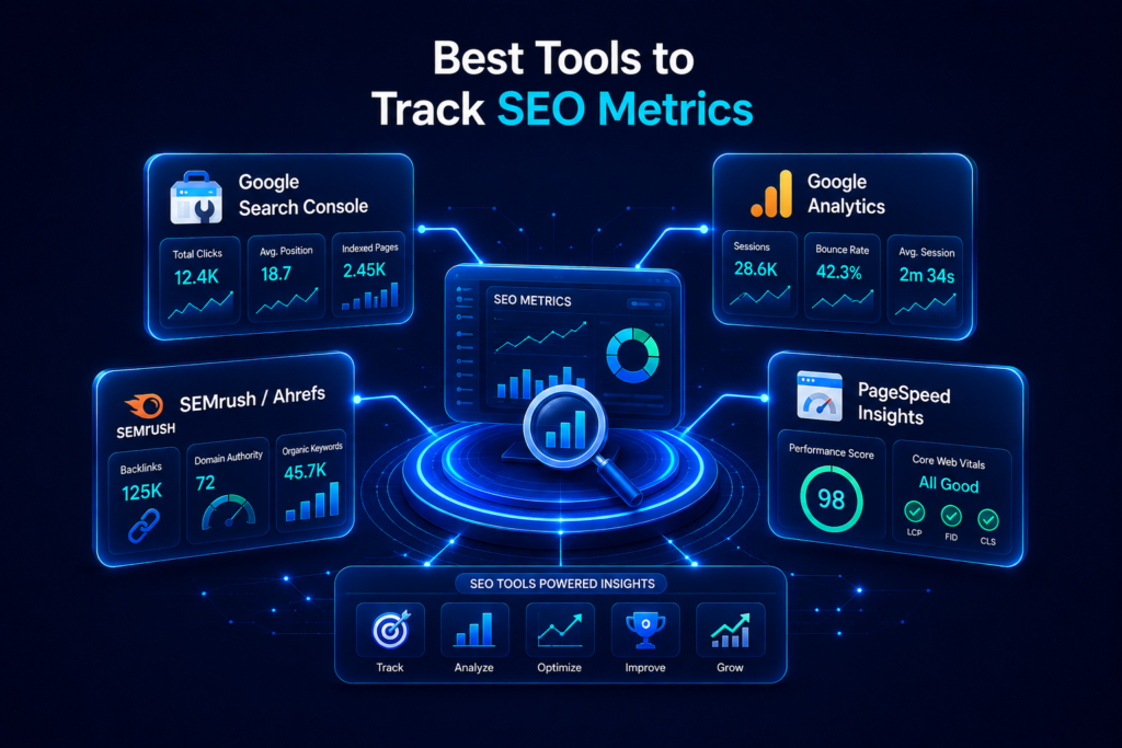 Tools to Track SEO Metrics