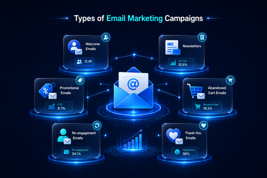 Types of Email Marketing Campaigns