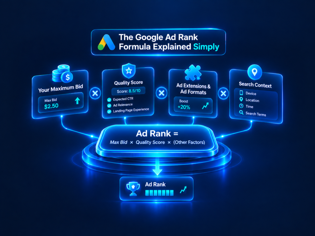 Google Ad Rank Formula