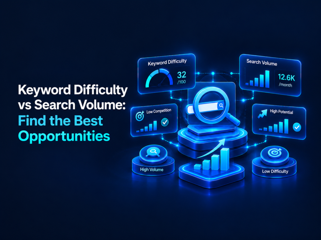 Keyword Difficulty vs Search Volume