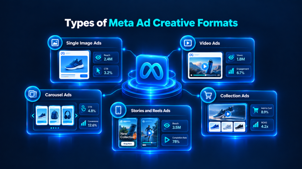 Types of Meta Ad Creative Formats
